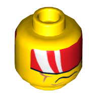 Lego hlava, žlutá (6079788)
